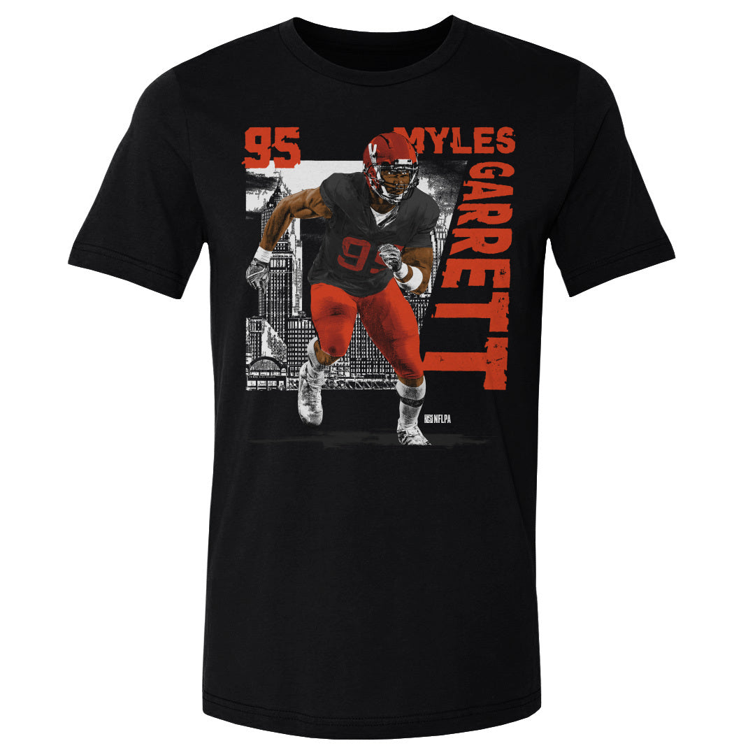 Myles Garrett Men's Cotton T-Shirt | 500 LEVEL