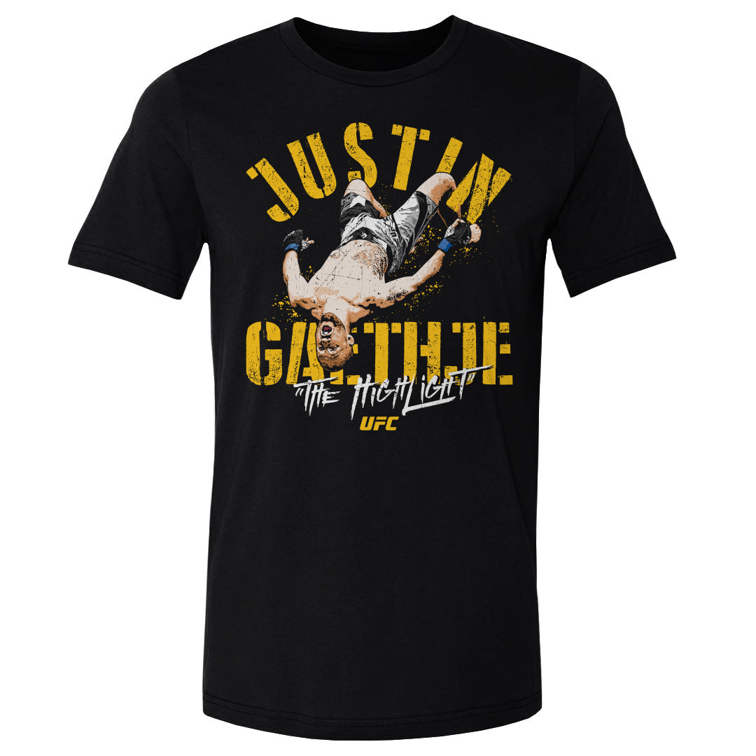 Justin Gaethje Men's Cotton T-Shirt | 500 LEVEL