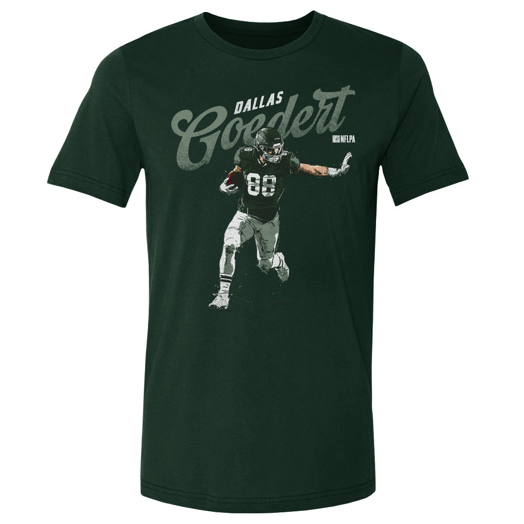 Dallas Goedert Men's Cotton T-Shirt | 500 LEVEL