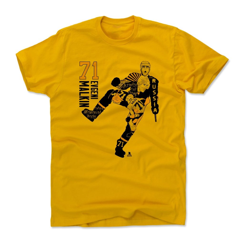 Evgeni Malkin Men's Cotton T-Shirt | 500 LEVEL