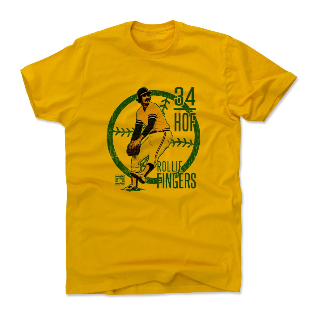 Rollie Fingers Men's Cotton T-Shirt | 500 LEVEL