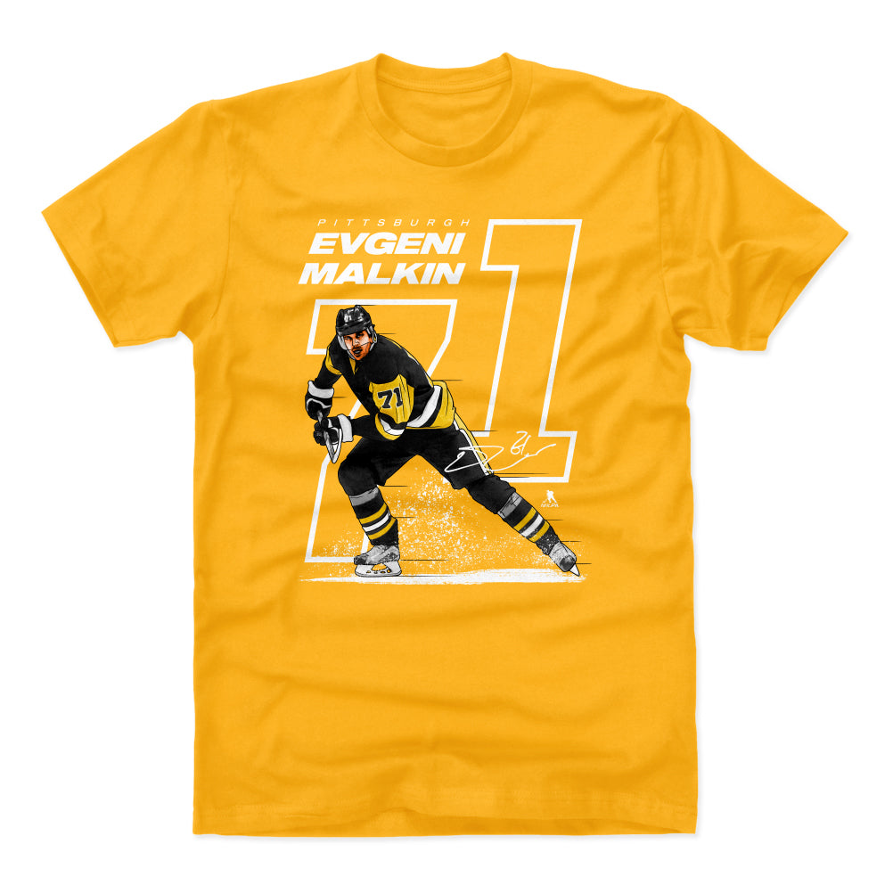 Evgeni Malkin Men's Cotton T-Shirt | 500 LEVEL