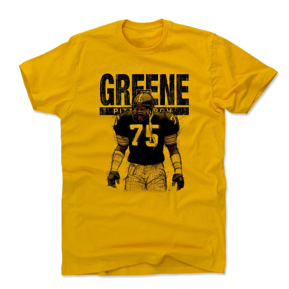 Mean Joe Greene Men's Cotton T-Shirt | 500 LEVEL