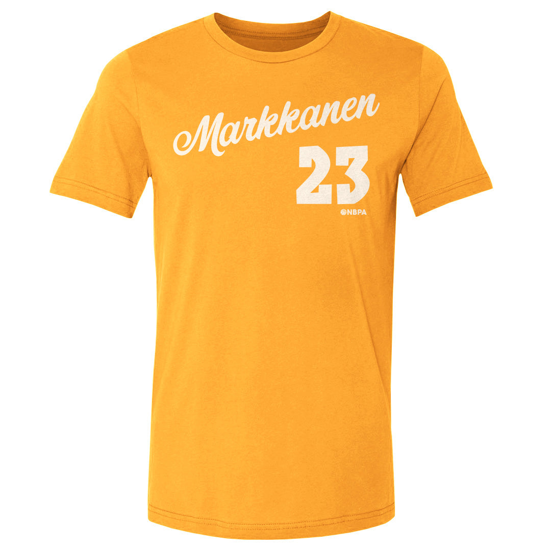 Lauri Markkanen Men's Cotton T-Shirt | 500 LEVEL