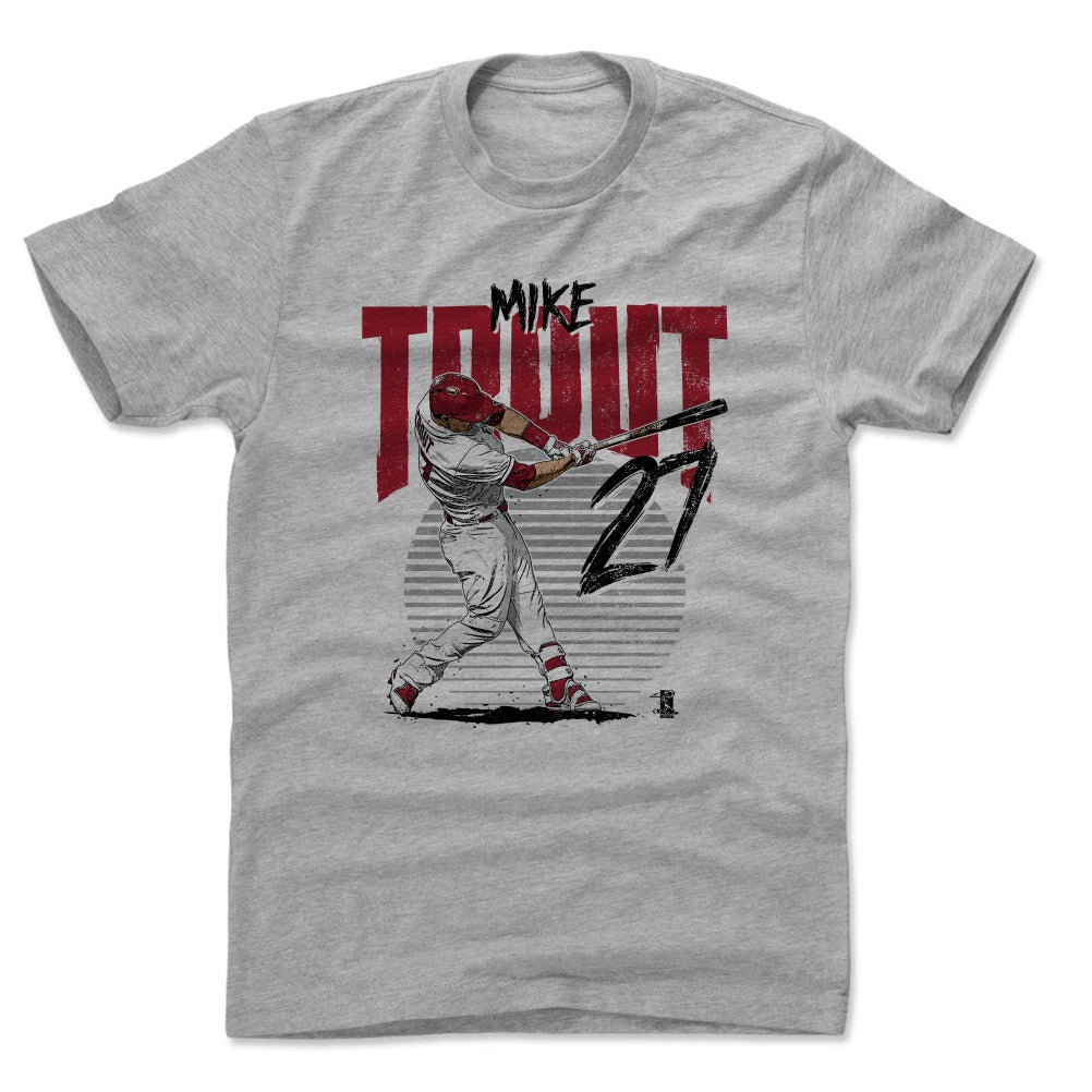 Mike Trout Men's Cotton T-Shirt | 500 LEVEL