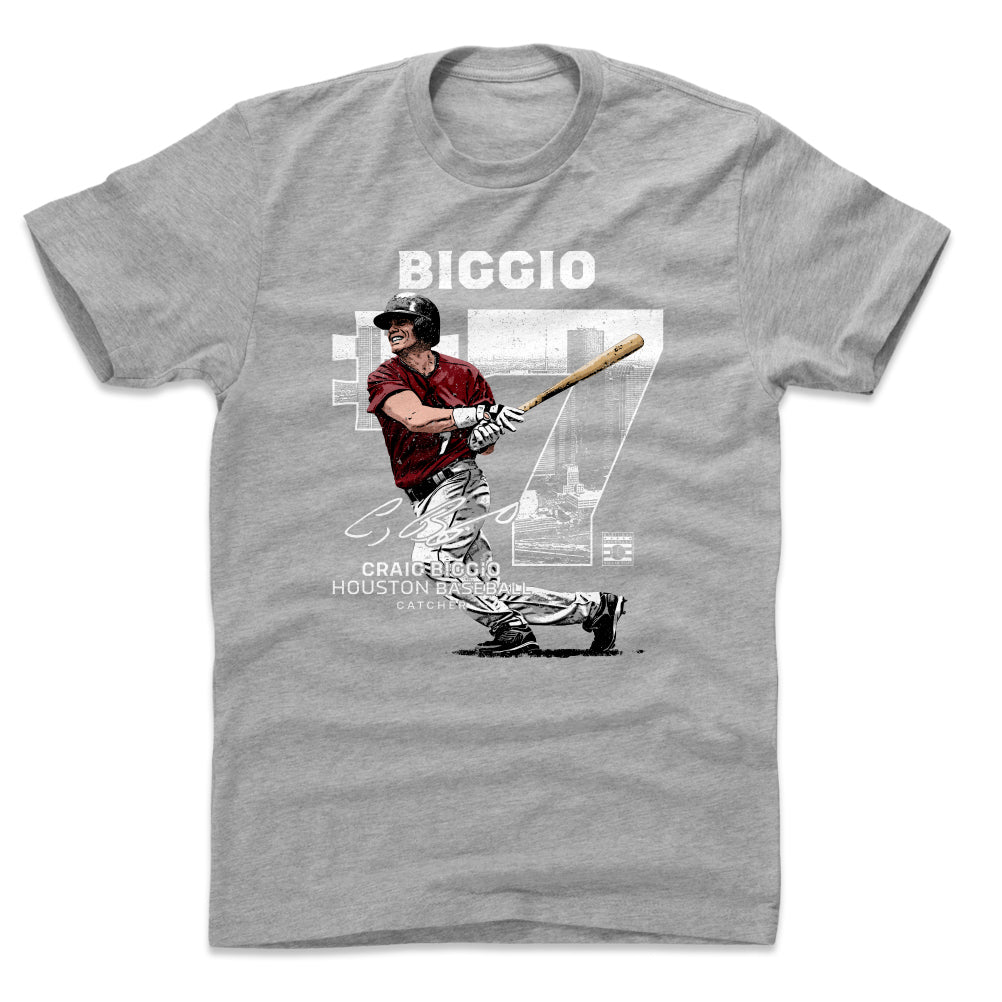 Craig Biggio Men's Cotton T-Shirt | 500 LEVEL