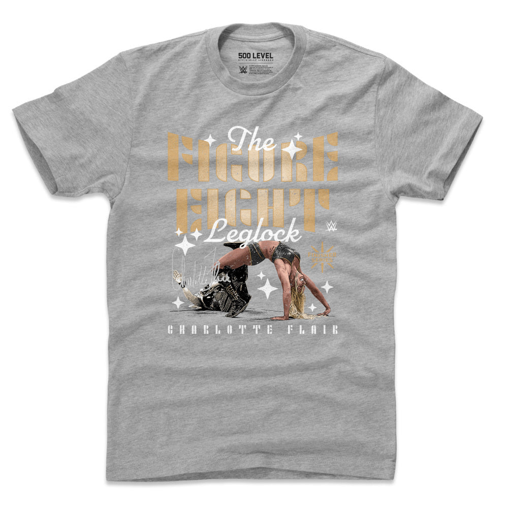 Charlotte Flair Men's Cotton T-Shirt | 500 LEVEL