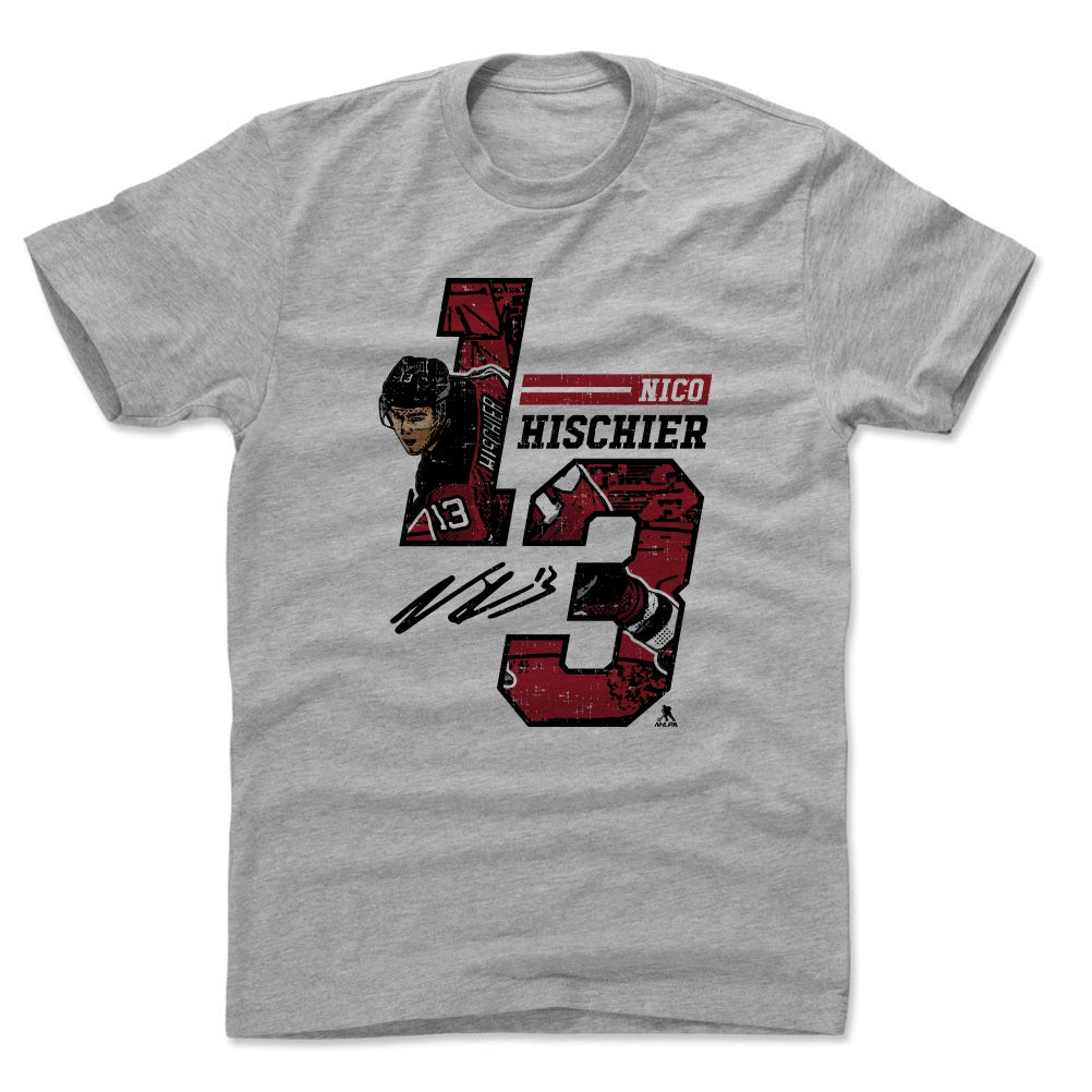 Nico Hischier Men's Cotton T-Shirt | 500 LEVEL