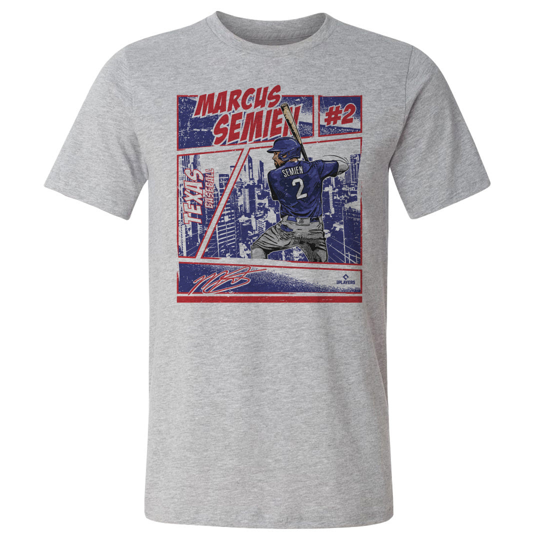 Marcus Semien Men's Cotton T-Shirt | 500 LEVEL