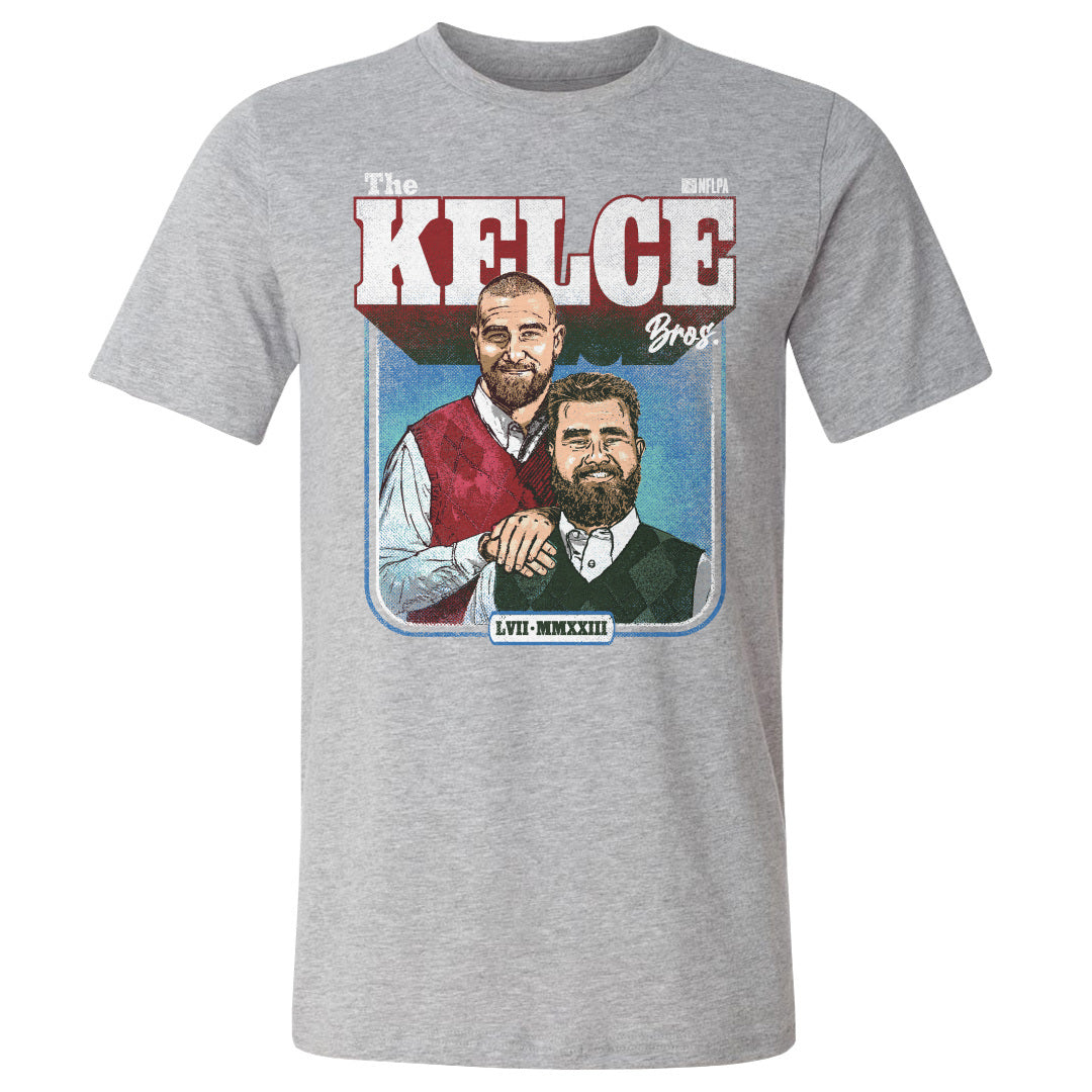 Jason Kelce Men's Cotton T-Shirt | 500 LEVEL