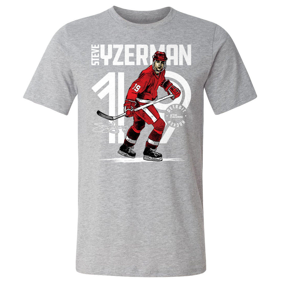 Steve Yzerman Men's Cotton T-Shirt | 500 LEVEL