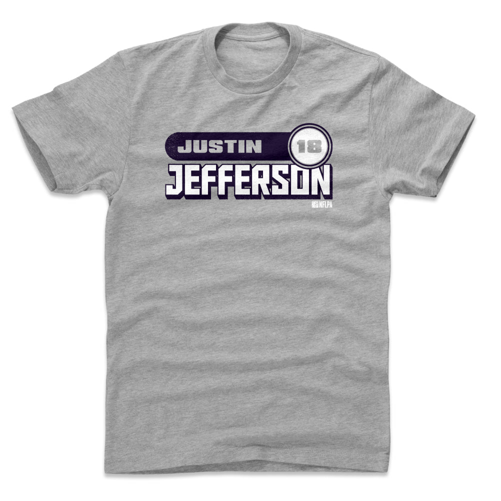 Justin Jefferson Men's Cotton T-Shirt | 500 LEVEL