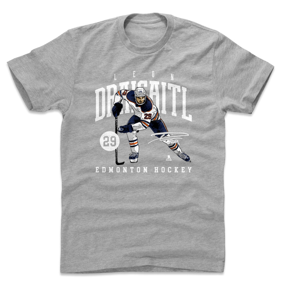Leon Draisaitl Men's Cotton T-Shirt | 500 LEVEL