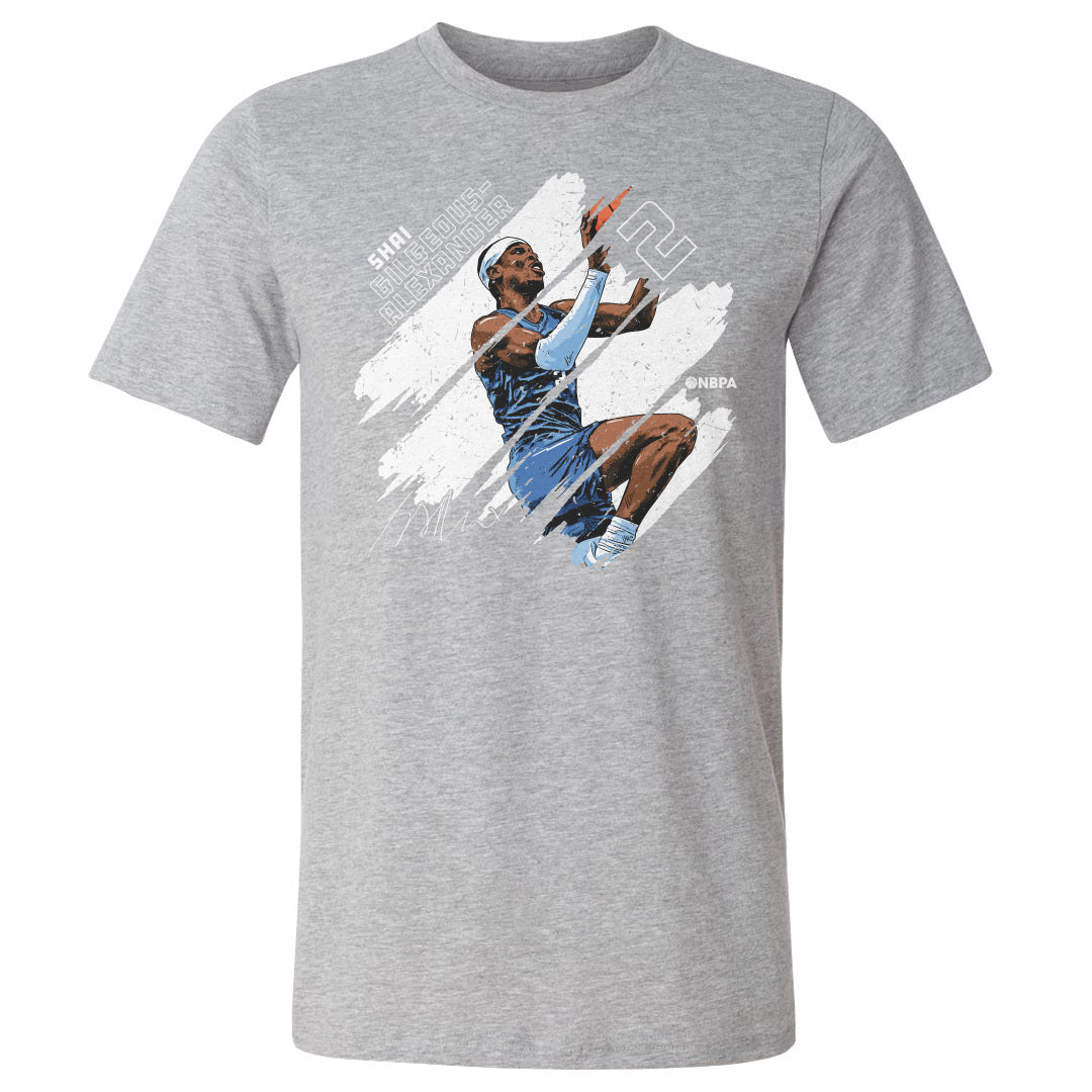 Shai Gilgeous-Alexander Men's Cotton T-Shirt | 500 LEVEL