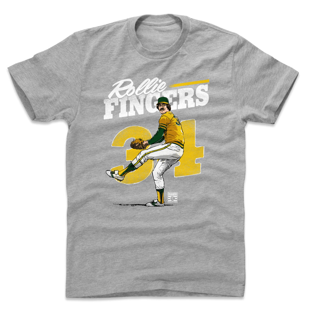 Rollie Fingers Men's Cotton T-Shirt | 500 LEVEL