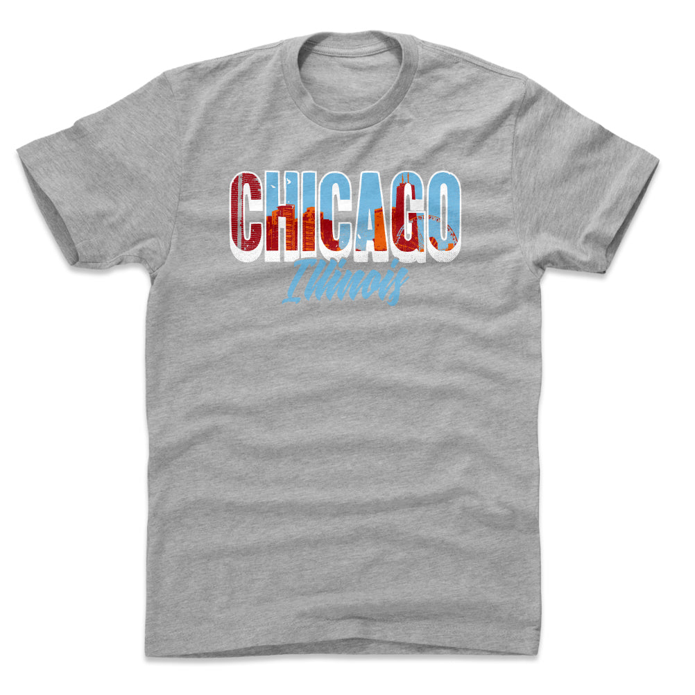 Chicago Men's Cotton T-Shirt | 500 LEVEL