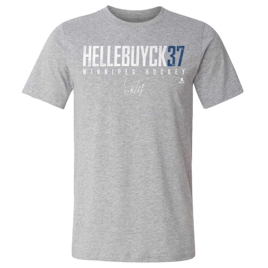 Connor Hellebuyck Men's Cotton T-Shirt | 500 LEVEL