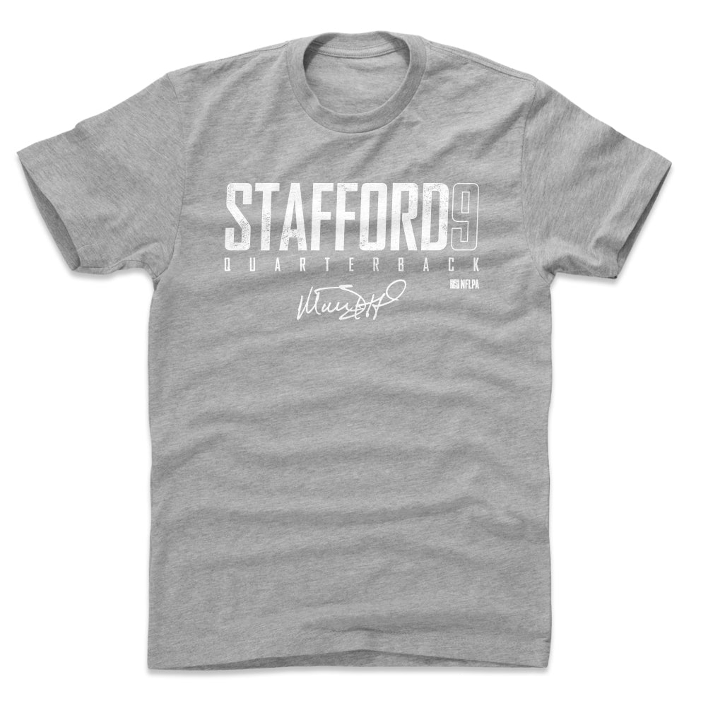 Matthew Stafford Men's Cotton T-Shirt | 500 LEVEL