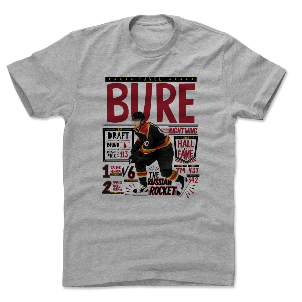 Pavel Bure Men's Cotton T-Shirt | 500 LEVEL