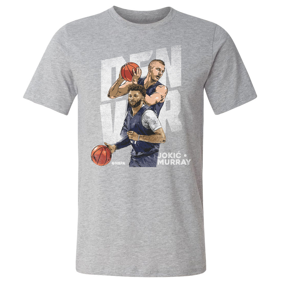 Nikola Jokic Men's Cotton T-Shirt | 500 LEVEL
