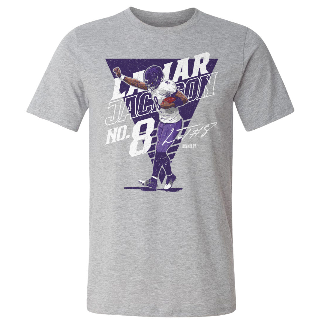 Lamar Jackson Men's Cotton T-Shirt | 500 LEVEL