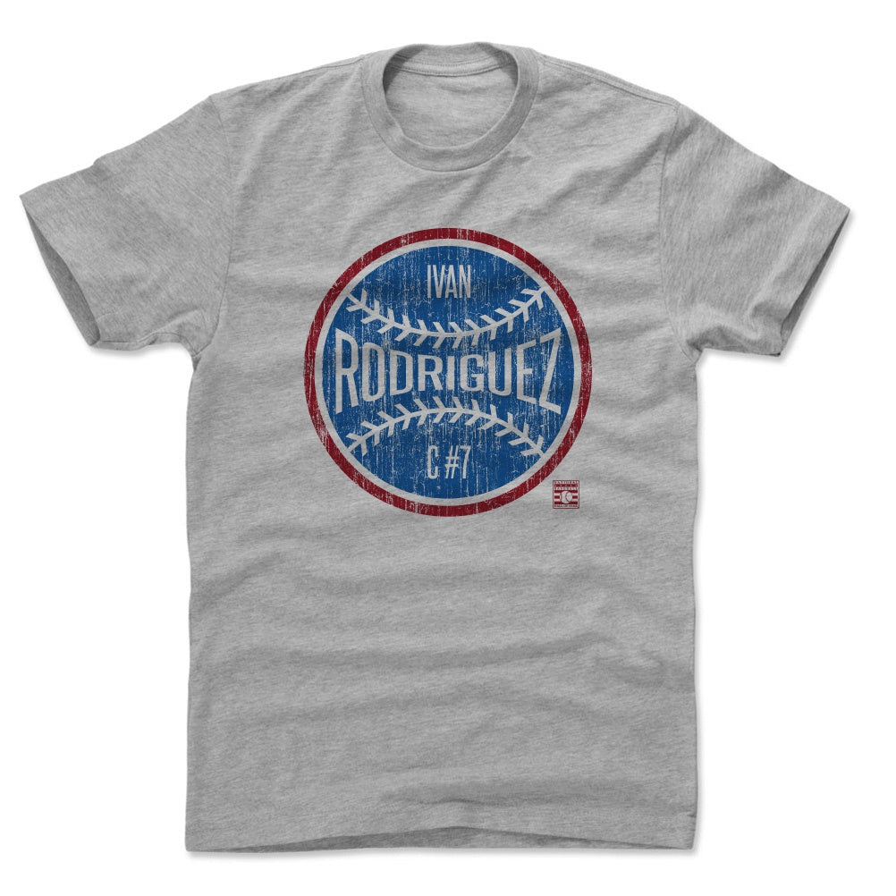 Ivan Rodriguez Men's Cotton T-Shirt | 500 LEVEL