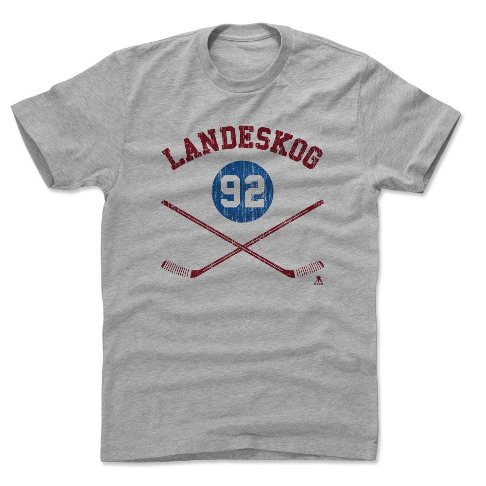 Gabriel Landeskog Men's Cotton T-Shirt | 500 LEVEL