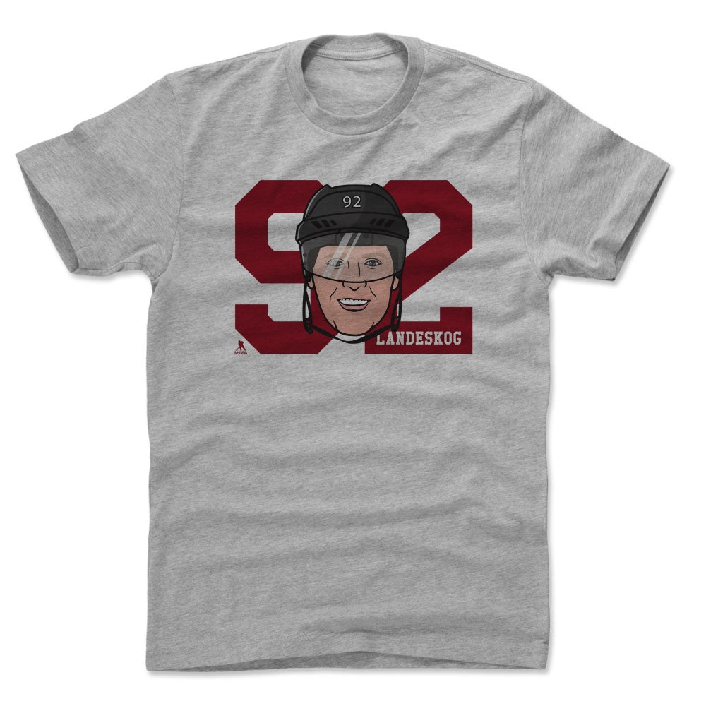 Gabriel Landeskog Men's Cotton T-Shirt | 500 LEVEL