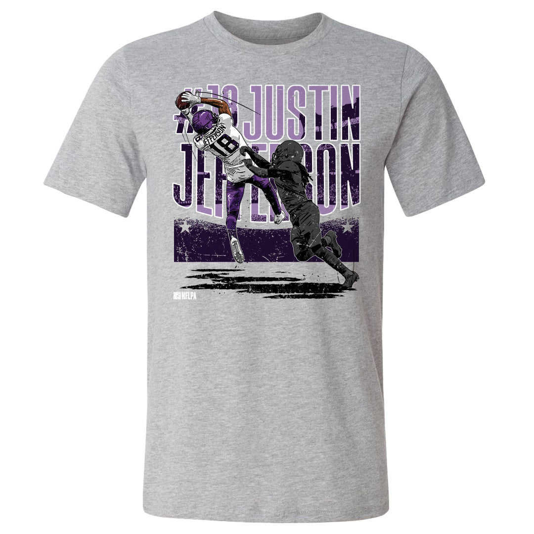 Justin Jefferson Men's Cotton T-Shirt | 500 LEVEL