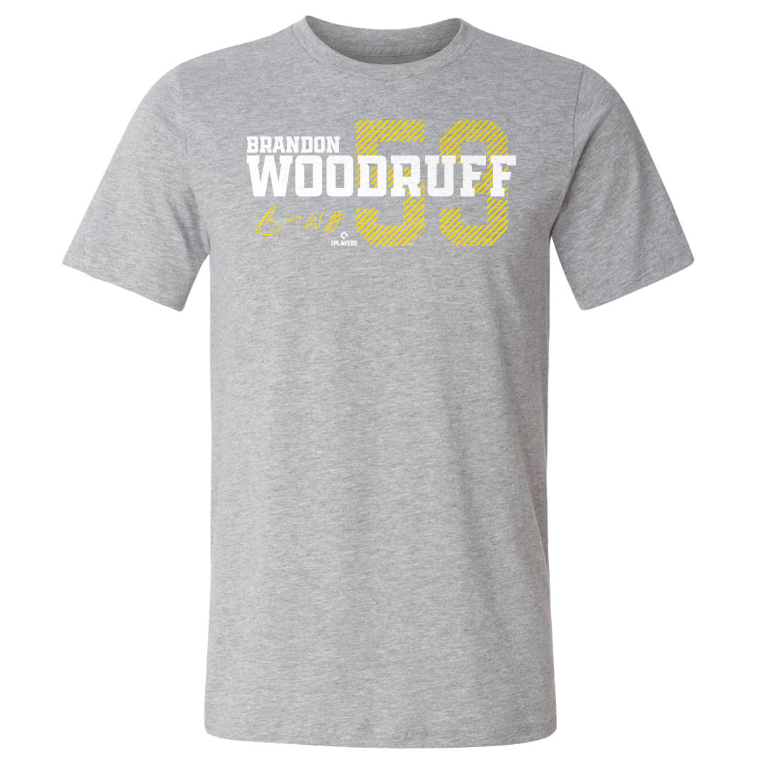 Brandon Woodruff Men's Cotton T-Shirt | 500 LEVEL