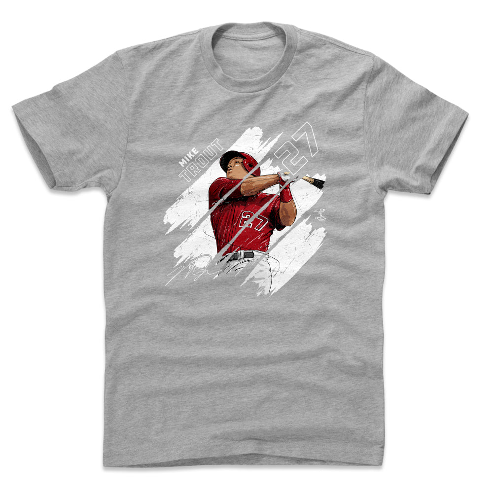 Mike Trout Men's Cotton T-Shirt | 500 LEVEL