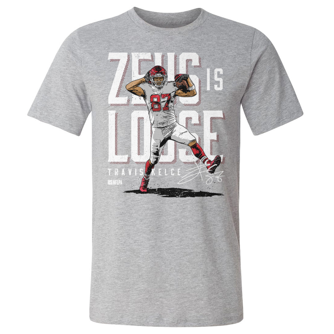 Travis Kelce Men's Cotton T-Shirt | 500 LEVEL