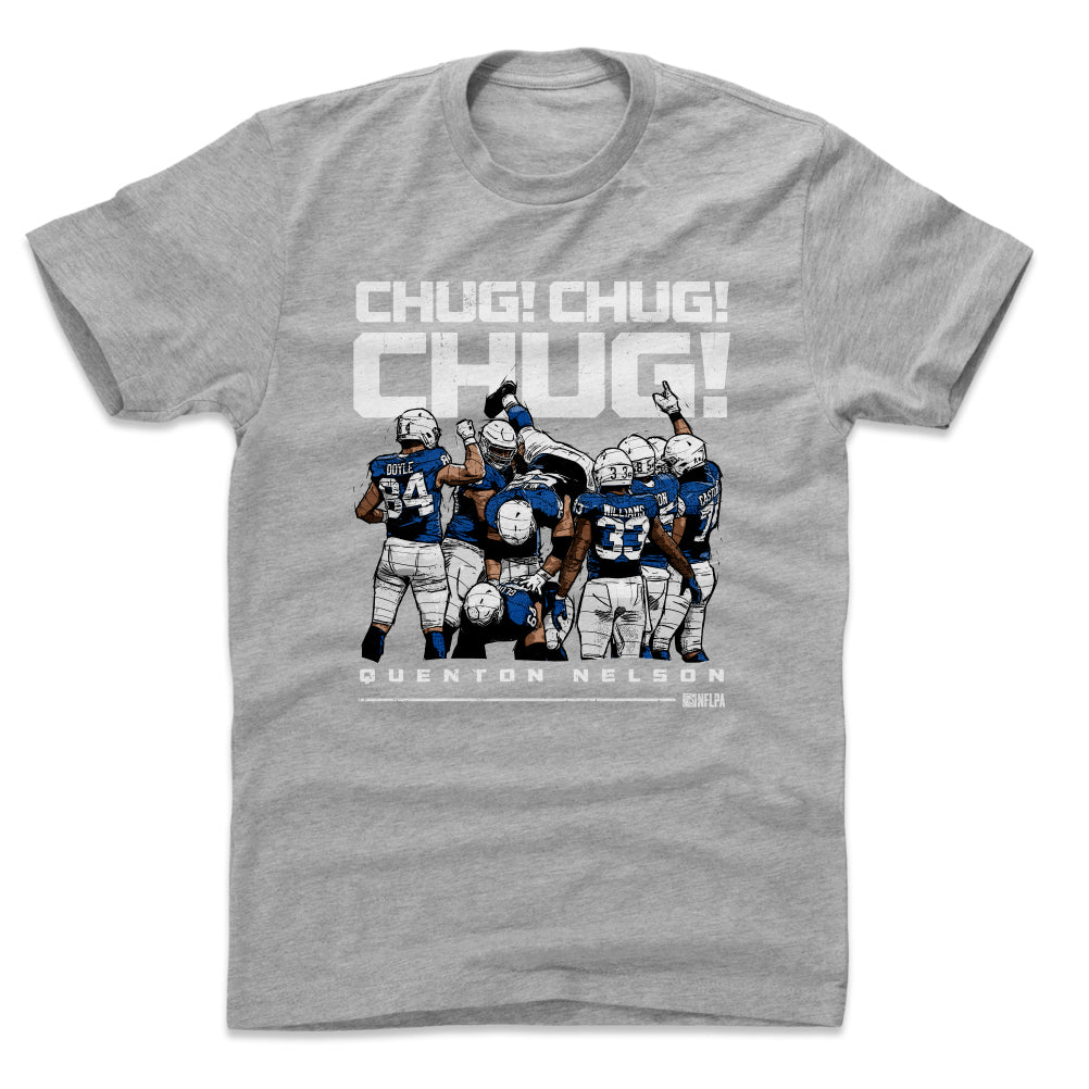 Quenton Nelson Men's Cotton T-Shirt | 500 LEVEL