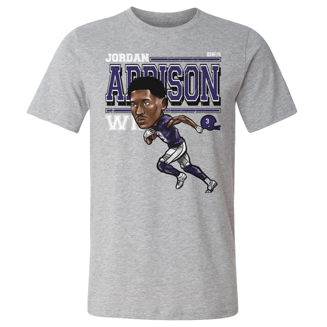 Jordan Addison Men's Cotton T-Shirt | 500 LEVEL