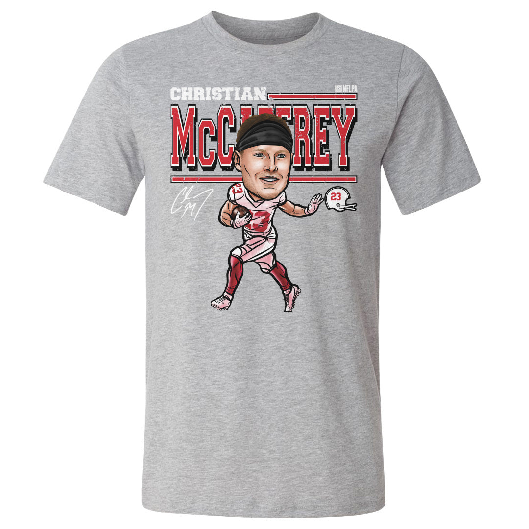 Christian McCaffrey Men's Cotton T-Shirt | 500 LEVEL