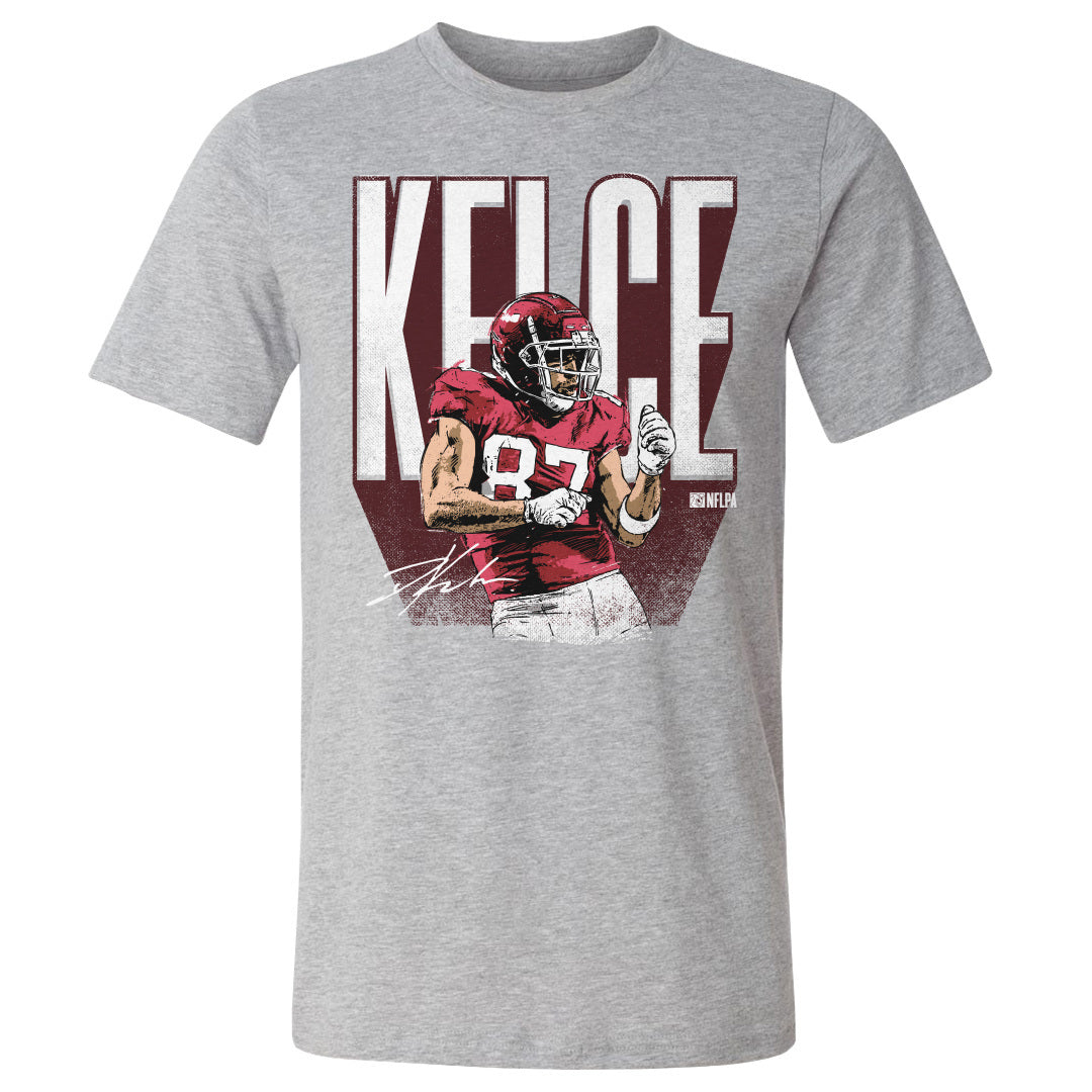 Travis Kelce Men's Cotton T-Shirt | 500 LEVEL