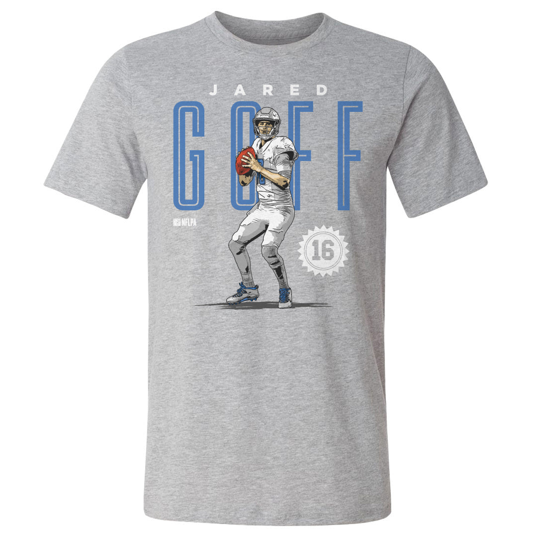 Jared Goff Men's Cotton T-Shirt | 500 LEVEL