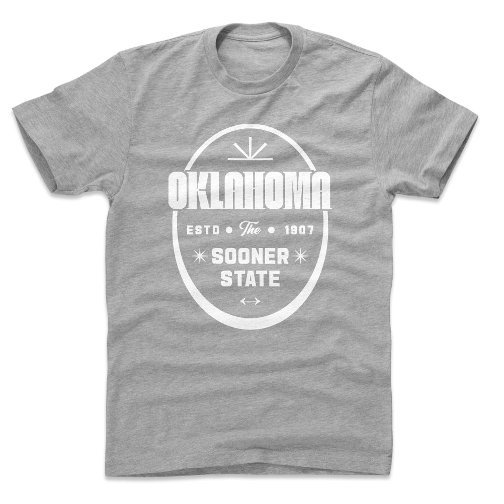 Oklahoma Men's Cotton T-Shirt | 500 LEVEL