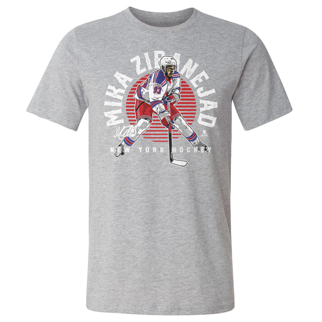 Mika Zibanejad Men's Cotton T-Shirt | 500 LEVEL