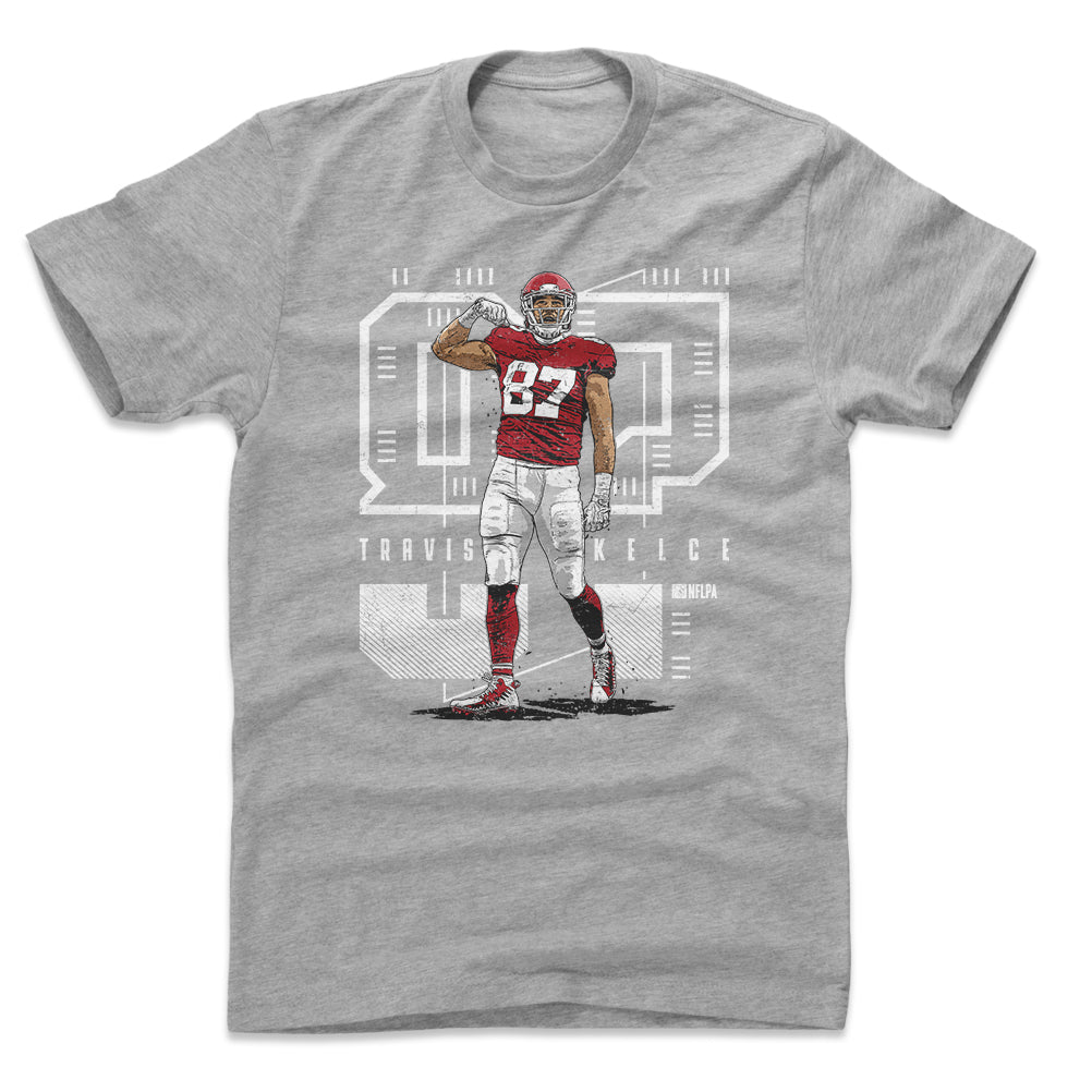 Travis Kelce Men's Cotton T-Shirt | 500 LEVEL