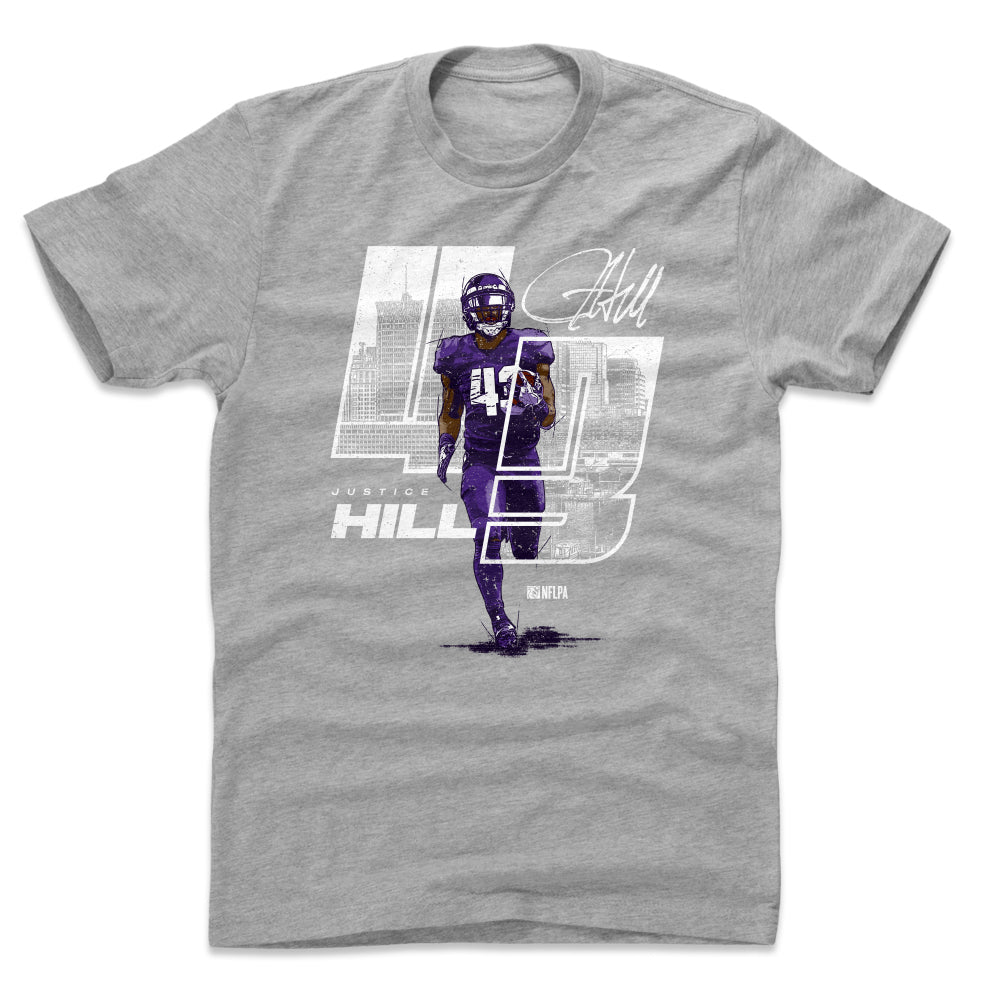Justice Hill Men's Cotton T-Shirt | 500 LEVEL