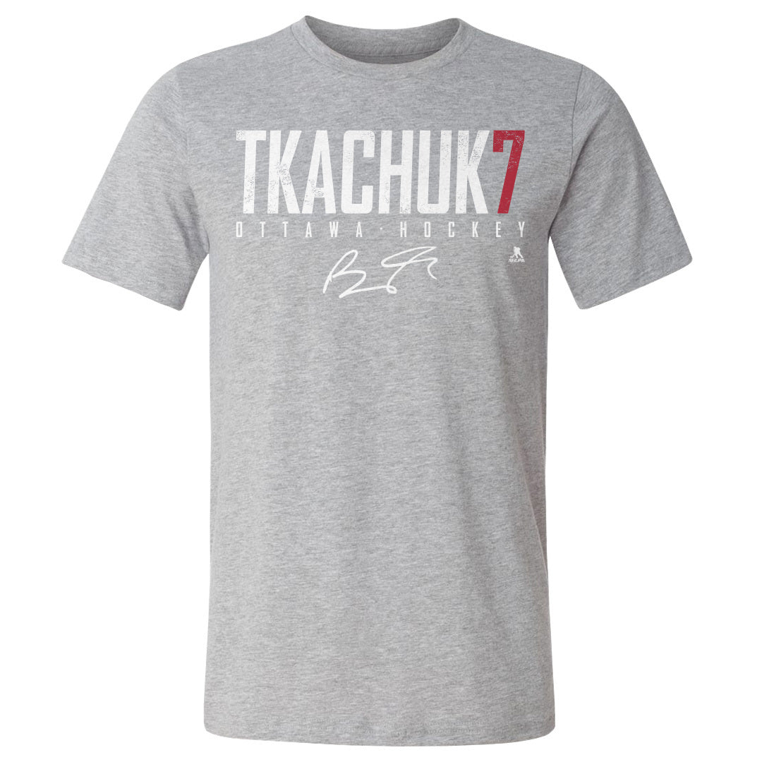 Brady Tkachuk Men's Cotton T-Shirt | 500 LEVEL