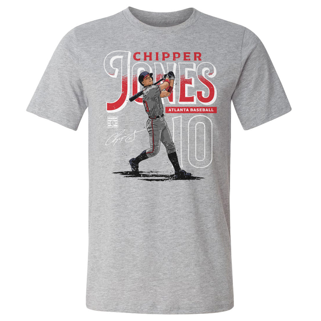 Chipper Jones Men's Cotton T-Shirt | 500 LEVEL