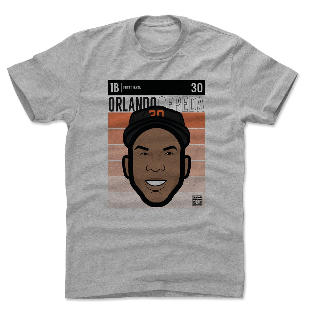 Orlando Cepeda Men's Cotton T-Shirt | 500 LEVEL