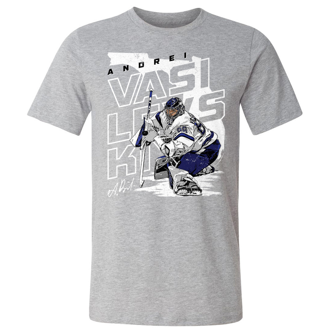 Andrei Vasilevskiy Men's Cotton T-Shirt | 500 LEVEL