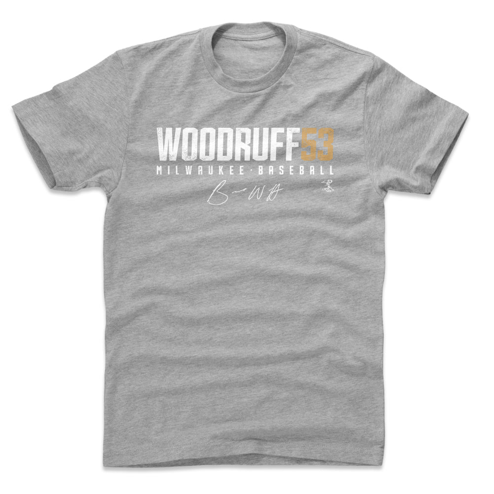 Brandon Woodruff Men's Cotton T-Shirt | 500 LEVEL