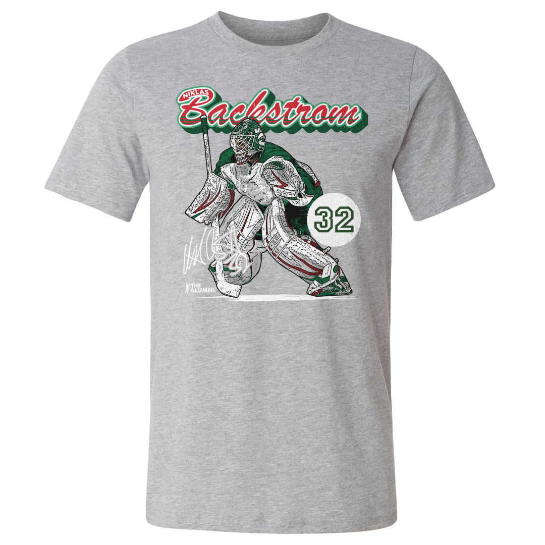 Niklas Backstrom Men's Cotton T-Shirt | 500 LEVEL