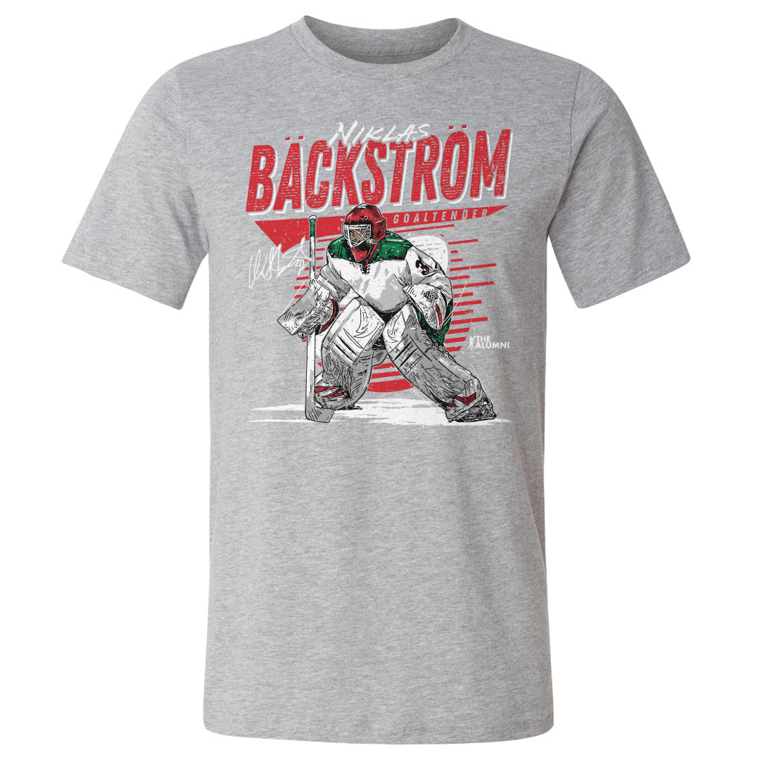 Niklas Backstrom Men's Cotton T-Shirt | 500 LEVEL