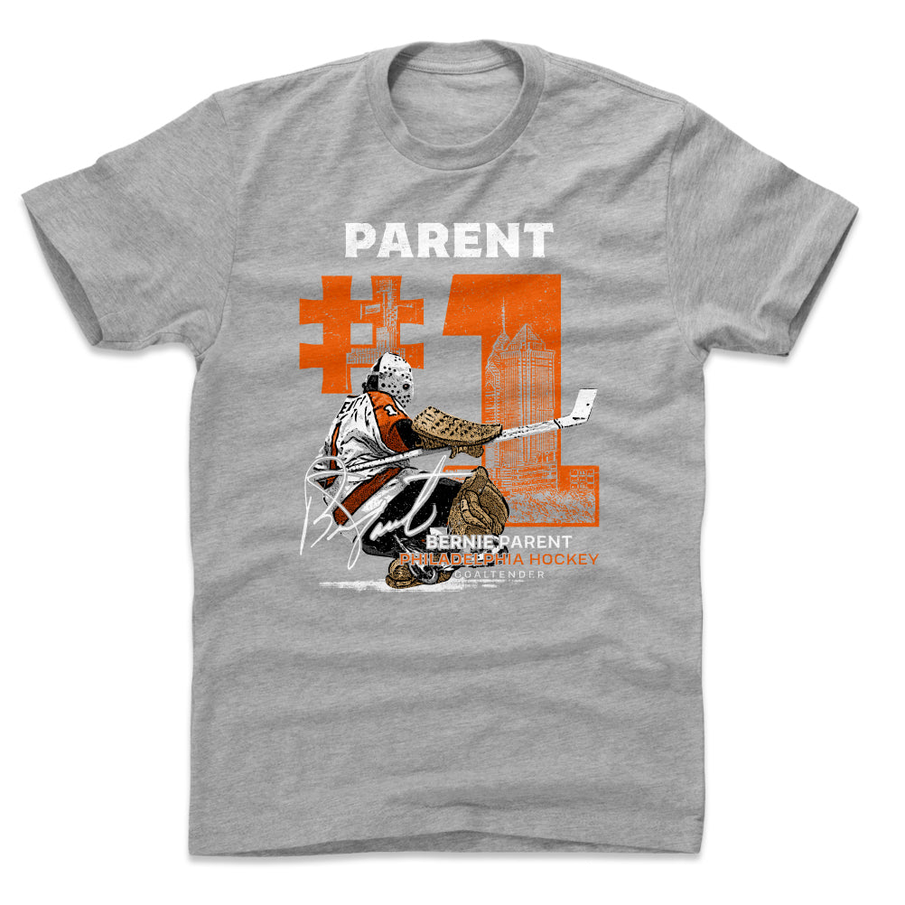 Bernie Parent Men's Cotton T-Shirt | 500 LEVEL