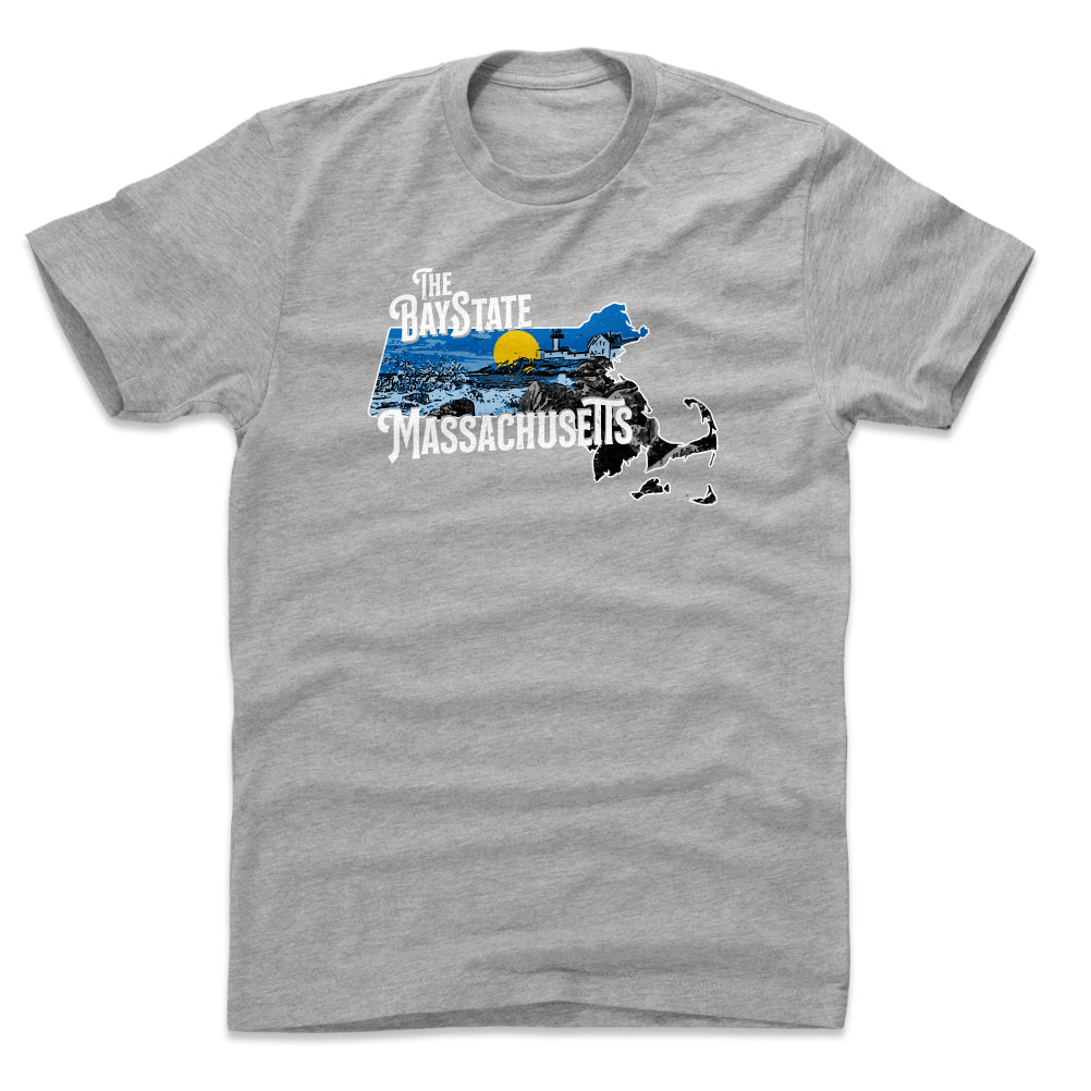 Massachusetts Men's Cotton T-Shirt | 500 LEVEL